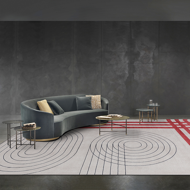 Acrylic Rug Loop Pile Tip Sheared